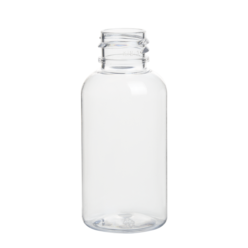 45ml Plastic PET Boston Round Clear Bottle Wholesale