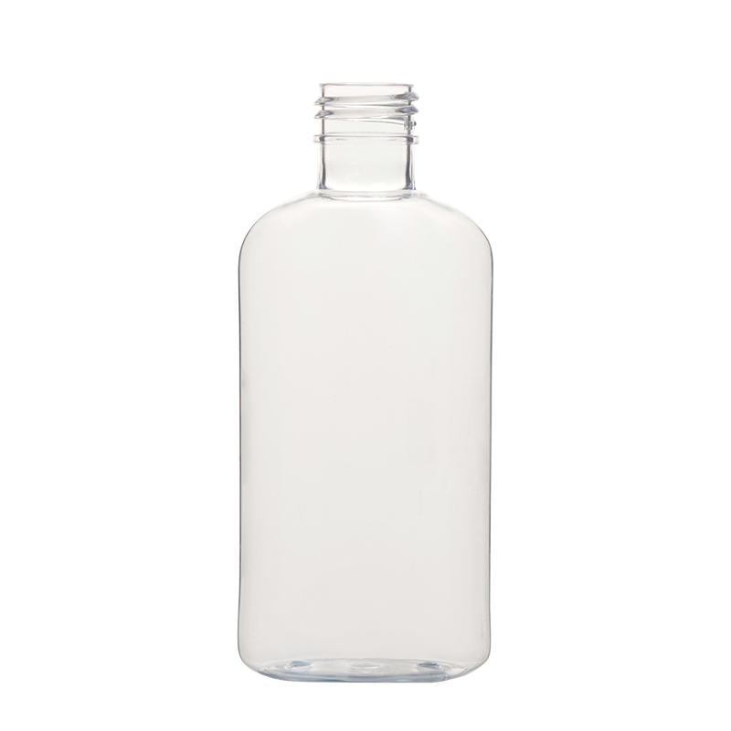 160ml Clear Plastic Bottles Flat Oval Plastic Bottles