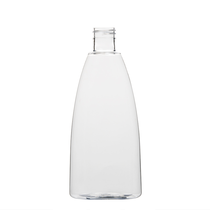 420ml 14oz Clear Plastic PET Oval Round Bottle Shampoo Bottles Lotion Bottles Conditioner Bottles