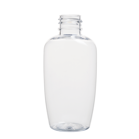 botella redonda plástica del animal doméstico