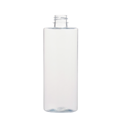 botella oval plana de plástico para mascotas