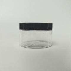 tarros de cara recta de plástico para mascotas