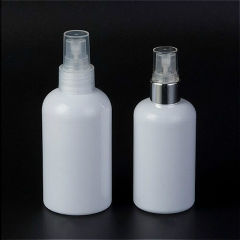 botellas redondas de plástico