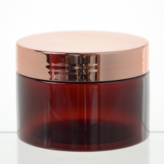 frasco de mascota reciclado