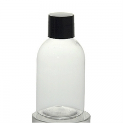 50 ml 1.7 oz de Plástico Transparente Vacía Botellas Rellenables de Viaje Botellas de Champú
