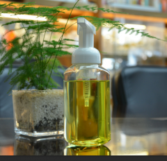 250ml botella de bomba de espuma para mascotas vacía