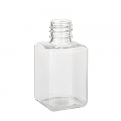  1 oz botella de mascotas cuadradas