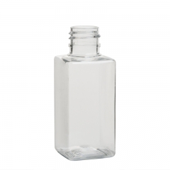 botella de mascota rectangular