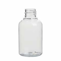 Botella de mascotas transparente