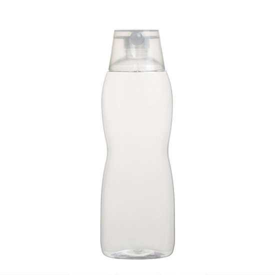Forma de calabaza pequeña botella de cintura 500 ml vacío 16oz Botella de mascota cosmética para champú