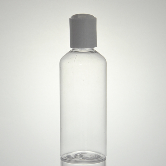 Botellas de cilindro transparente - 3.4 oz 