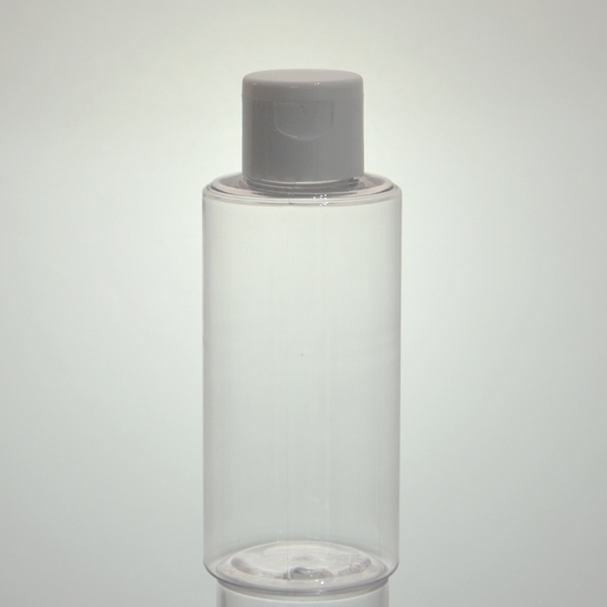 Botellas de pulverización de cilindros transparentes - 4 oz 