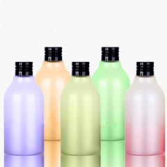 Botellas redondas de plástico PET Boston