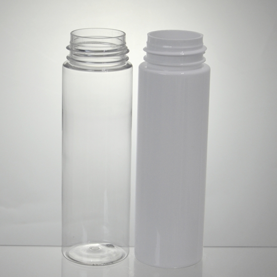 Botella de cilindro de espuma de plástico PET
