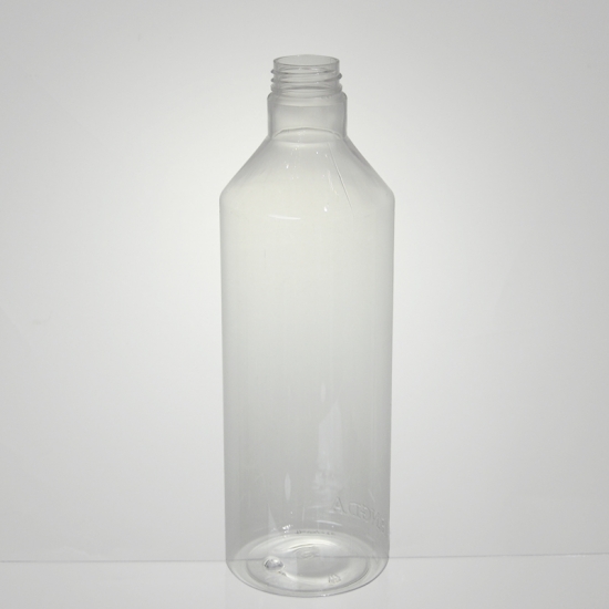 botella de plástico pet en forma de torre
