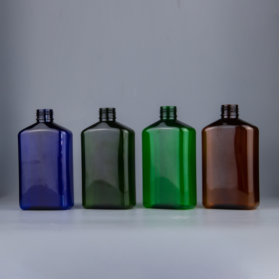 Botellas de plástico PET
